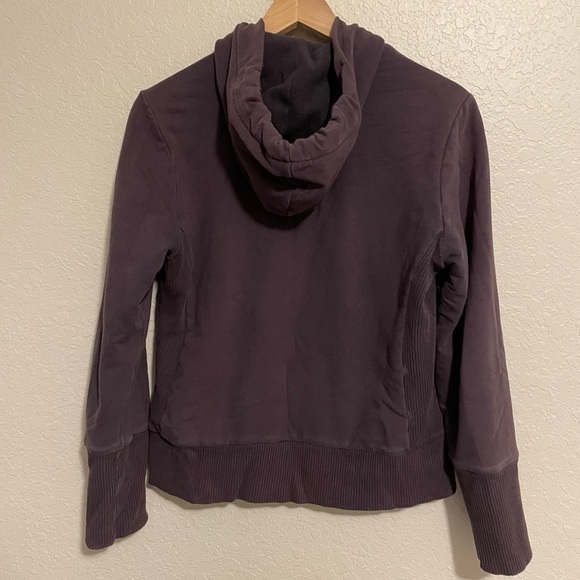 Track & Field Purple Hoodie Zipper Jacket Size L - Picture 2 of 5